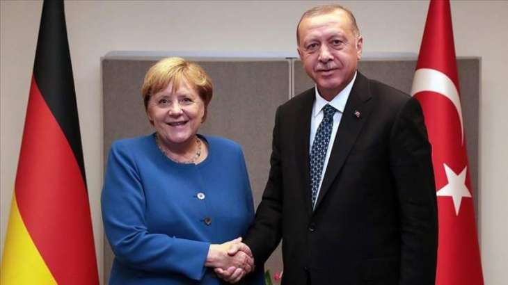 Erdogan, Merkel Conduct Phone Call Over Situation in Libya, Syria - Source