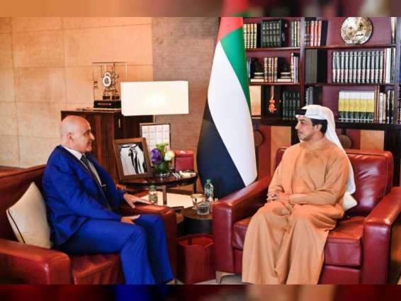 Mansour bin Zayed receives Algerian Ambassador