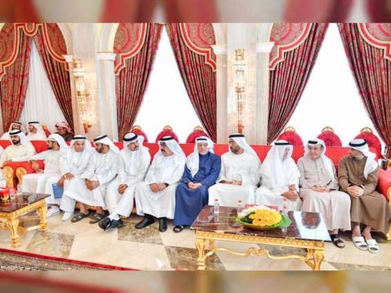 Dubai Ruler receives UAE Sheikhs, officials