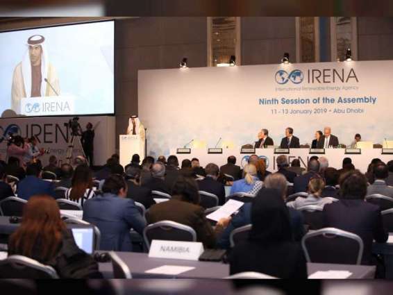 UAE to play leading role at 10th IRENA Assembly
