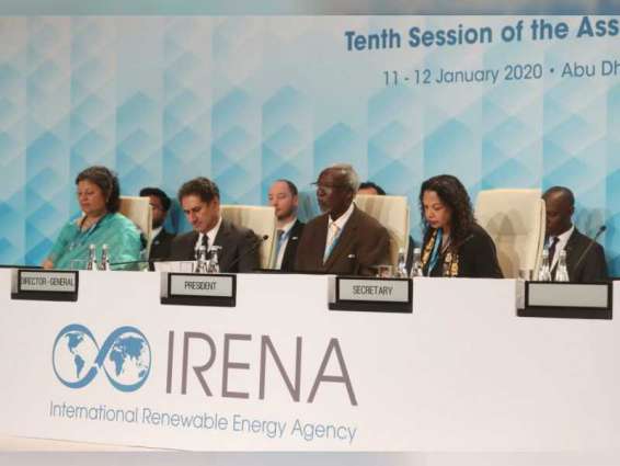 Tenth session of IRENA Assembly kicks off in Abu Dhabi