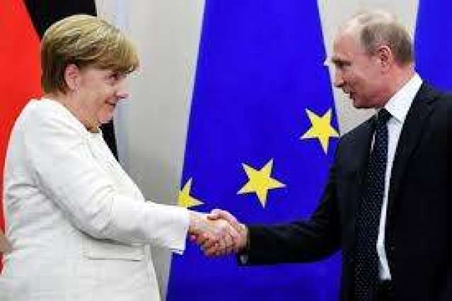 Libya and Iran top agenda in Merkel-Putin meeting