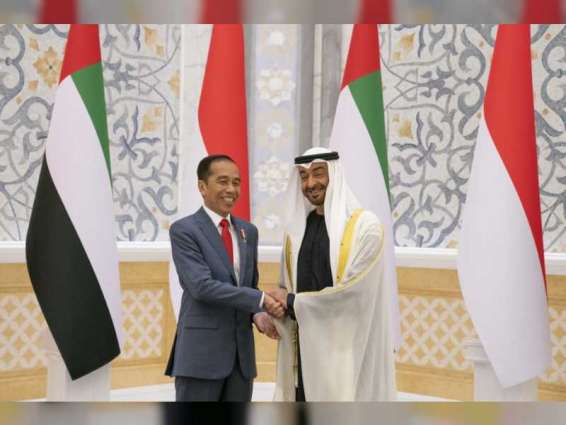 Mohamed bin Zayed receives Indonesian President