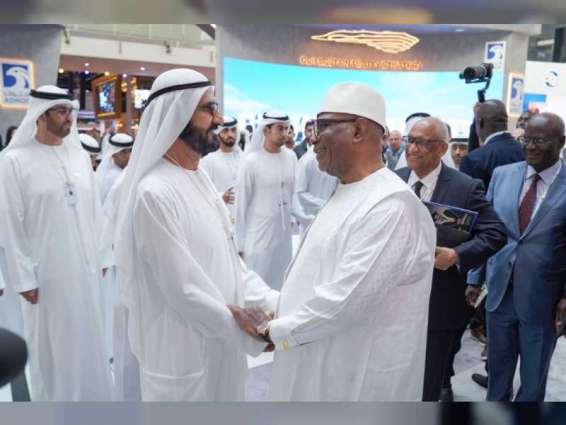 محمد بن راشد يلتقي رئيس مالي