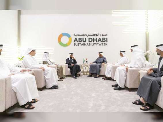 Mohamed bin Zayed meets Saudi Energy Minister