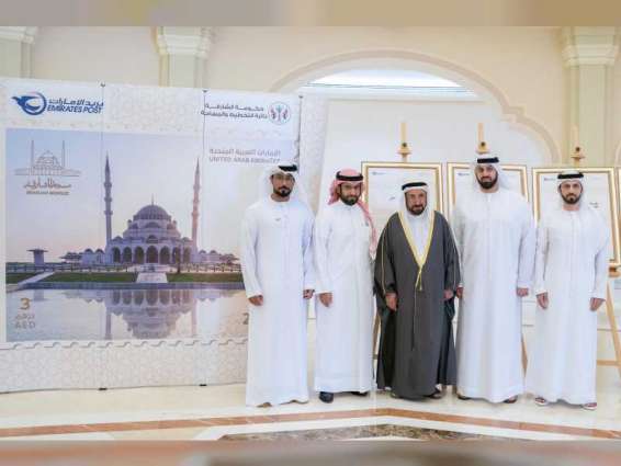 Sharjah Ruler launches commemorative stamp for Sharjah Mosque