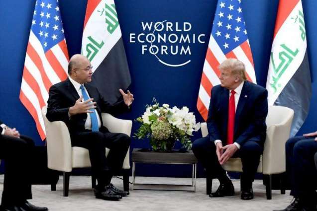 Iraqi President Salih, Trump Discuss Reducing Foreign Presence on Iraqi Soil