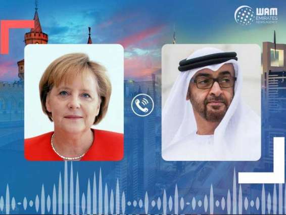 Mohamed bin Zayed, Merkel deliberate regional developments
