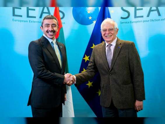 Abdullah bin Zayed meets EU High Representative