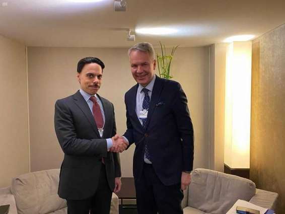 سمو وزير الخارجية يلتقي وزير خارجية فنلندا