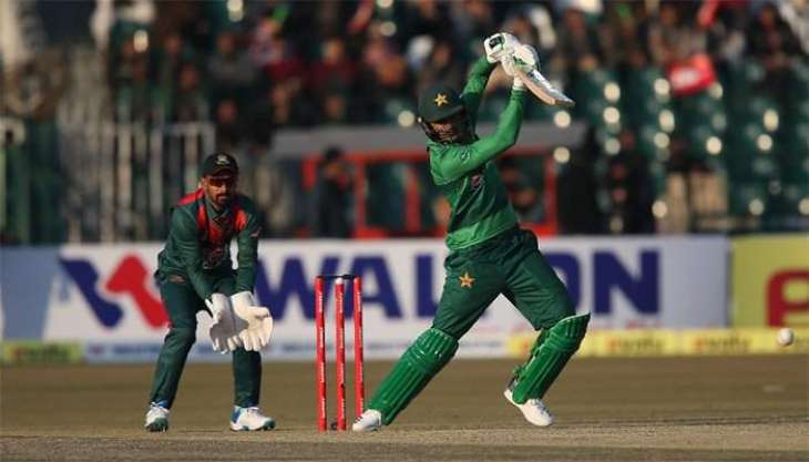 Pakistan beat first T20I match against Bangladesh by five wickets