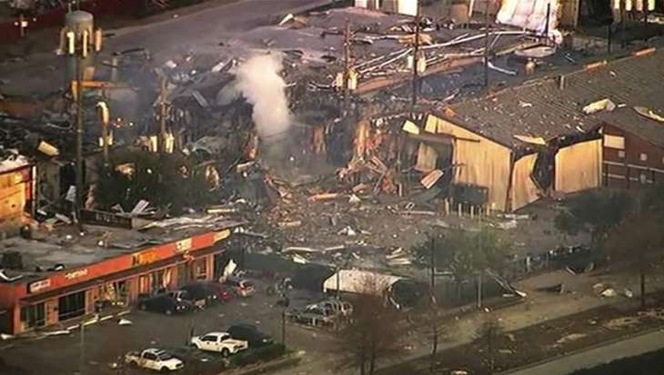 At Least One Person Injured in Massive Explosion in US City of Houston - Fire Dept.