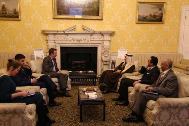 سمو وزير الخارجية يلتقي المستشار السياسي لرئيس الوزراء نائب مستشار الأمن القومي البريطاني