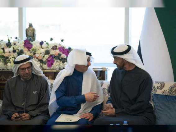 Mohamed bin Zayed receives OIC Secretary-General
