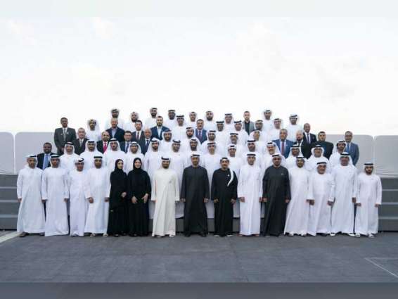 Mohamed bin Zayed receives organisers of Zayed Charity Marathon