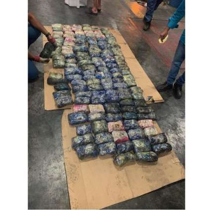 Dubai Customs thwarts smuggling of 73 kg of crystal meth concealed in vehicle parts shipment