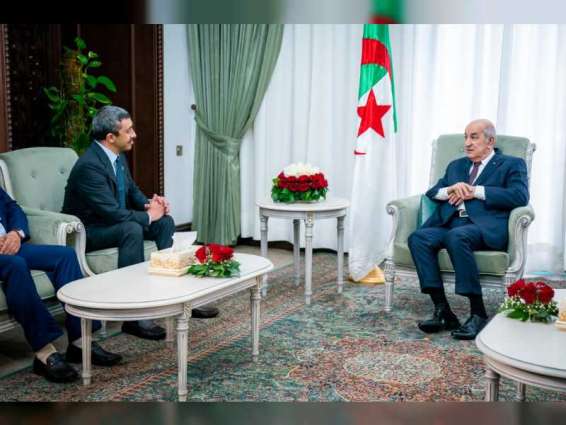 Algerian President receives Abdullah bin Zayed