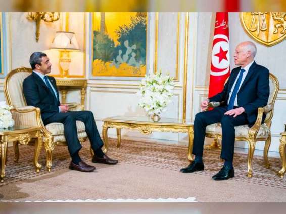 Tunisian President receives Abdullah bin Zayed
