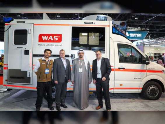 الاتفاق مع شركة ألمانية لتوريد مركبة إسعافية كهربائية لاكسبو دبي 2020