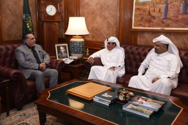 HE Governor Sindh received HE Ambassador of the State of Qatar