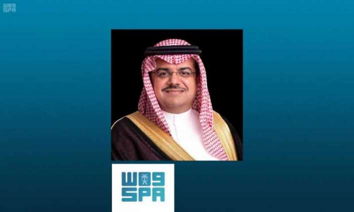 سمو الأمير منصور بن محمد يلتقي نائب وزير الصناعة والثروة المعدنية لشؤون الصناعة