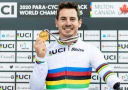 Jaco van Gass wins first Para-cycling Track World Championships title