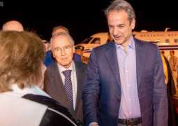 رئيس وزراء جمهورية اليونان يصل الرياض