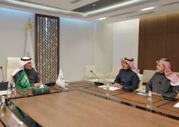 الدكتور الربيعة يلتقي نائب رئيس الصندوق السعودي للتنمية الصناعية