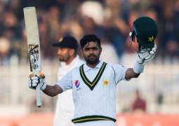 Babar Azam reflects on maiden Test century at home