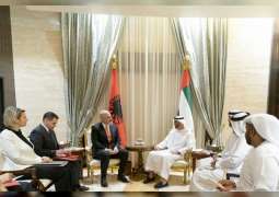 محمد بن زايد يستقبل رئيس وزراء ألبانيا