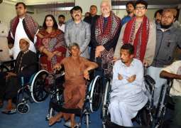PPAF and MRDO donates 100 wheel chairs to differently abled individuals