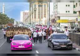 Multi-cultural community in Sharjah joins pink knights of hope