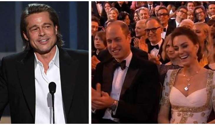 Brad Pitt leaves Prince William, Kate Middleton laughing awkwardly over his Harry joke