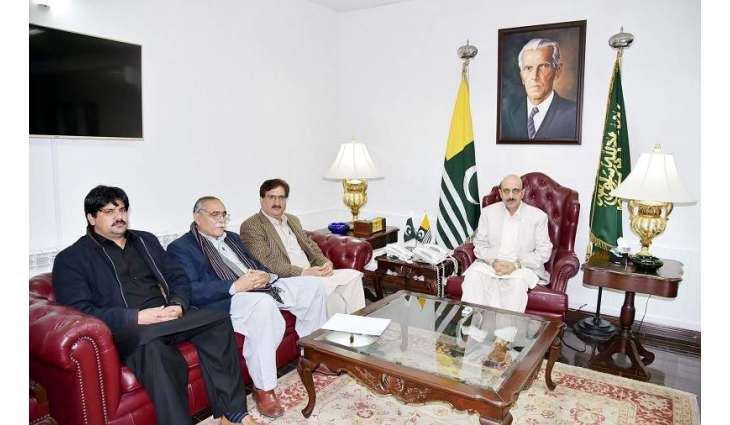 Minhas calls on AJK President
