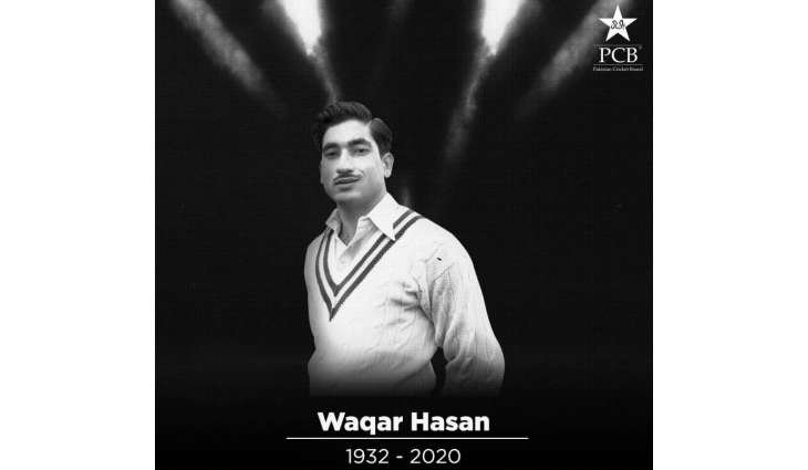 PCB mourns the passing of Waqar Hasan, the last surviving member of the first Test squad