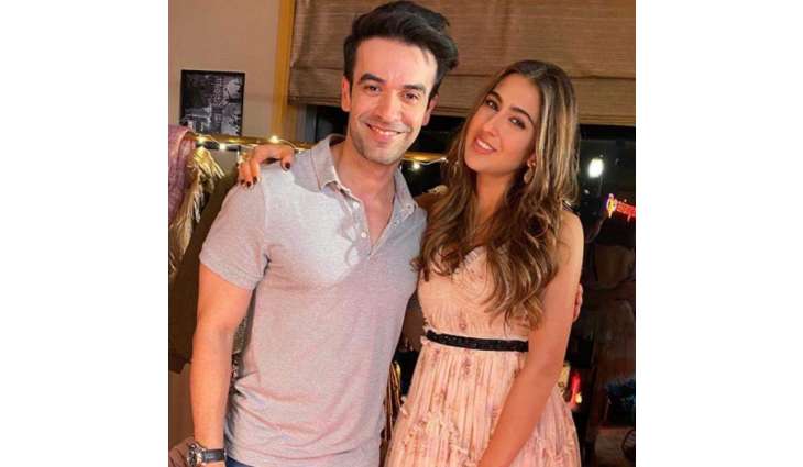 Sara Ali Khan with her  newest' fan Punit Malhotra