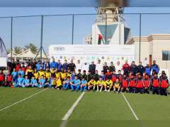 زايد بن هزاع يفتتح البطولة الدولية الكروية في أبوظبي