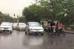 Intermittent rain continues in Islamabad and Rawalpindi