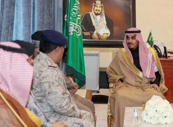 سمو نائب أمير نجران يلتقي قادة القطاعات العسكرية بالمنطقة