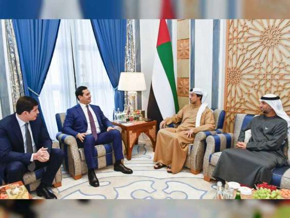 Mansour bin Zayed receives Uzbekistan's Minister of Foreign Trade