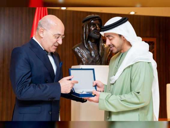 Government of Azerbaijan honours Abdullah bin Zayed
