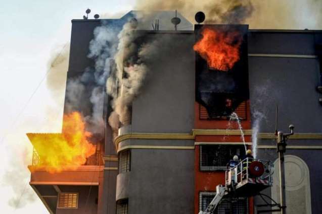 Seven Firemen Injured in Fire in High-Rise Building in Central India - Official