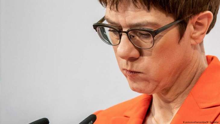 Kramp-Karrenbauer Drops Out of Race to Become German Chancellor - Reports