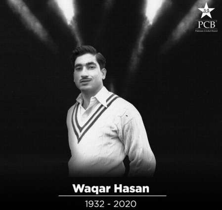PCB mourns the passing of Waqar Hasan, the last surviving member of the first Test squad
