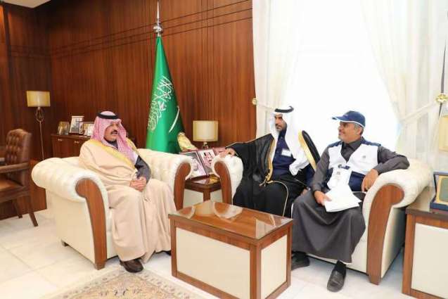 سمو الأمير عبدالعزيز بن سعد يستقبل وكيل الإمارة المساعد رئيس اللجنة المحلية للتعداد ( تعداد السعودية 2020 ) وأعضاء اللجنة