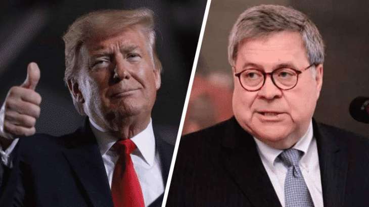 Trump Praises Attorney General Barr For Intervention in 'Out of Control' Roger Stone Trial