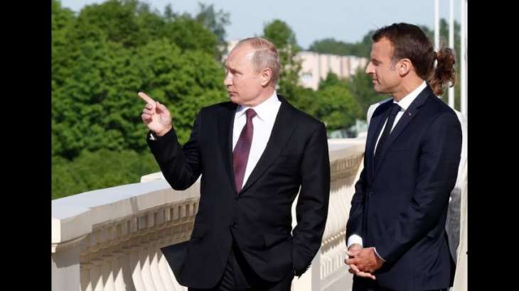 Macron Welcomes Putin's Proposal to Hold Meeting of UNSC Leaders