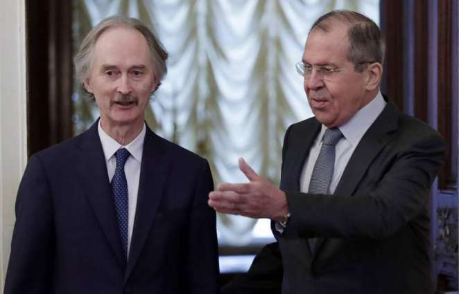 Lavrov, Pedersen Discuss Situation in Syria, Constitutional Committee's Work - Moscow