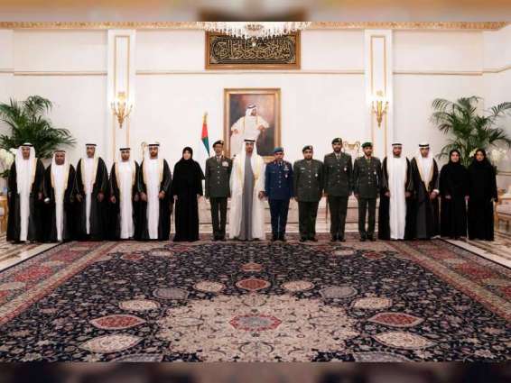 New judges, military prosecutors sworn in before Mohamed bin Zayed