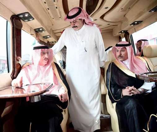 سمو الأمير محمد بن ناصر يقف ميدانياً على مشروعات أبو عريش